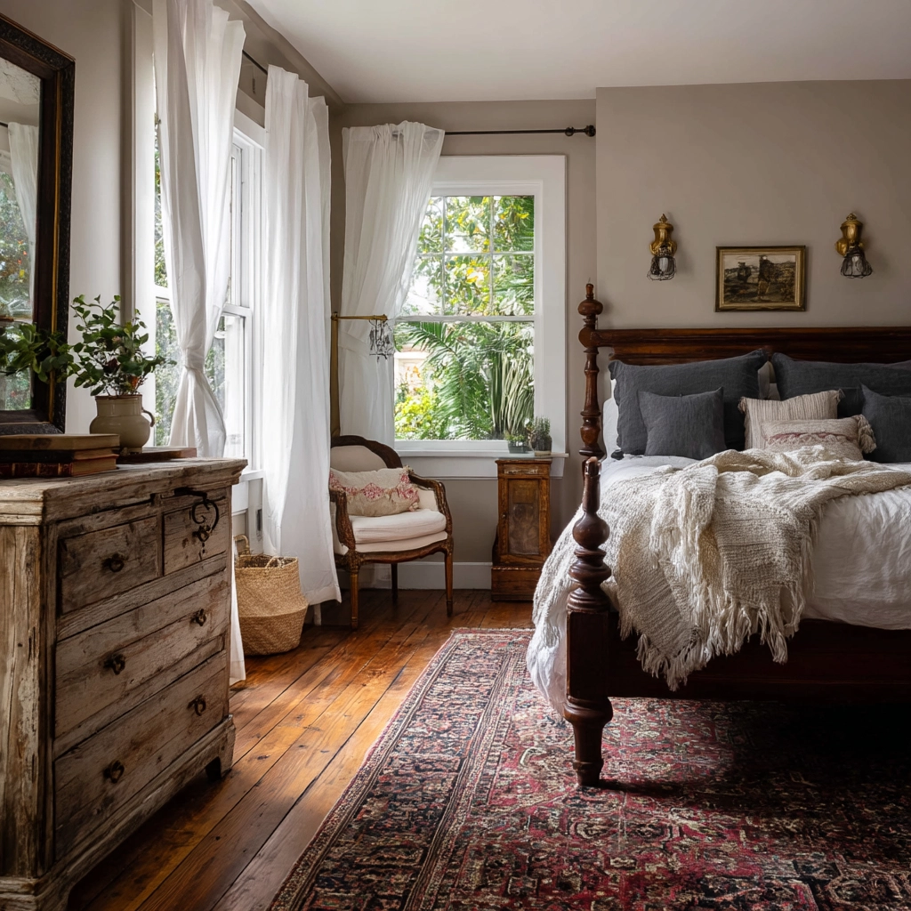 antique bedroom ideas 2