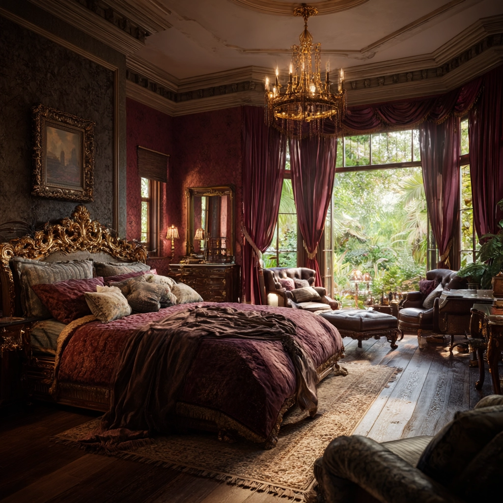 antique bedroom ideas 44