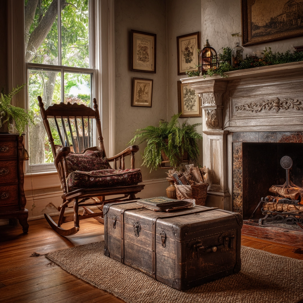 antique living room 13