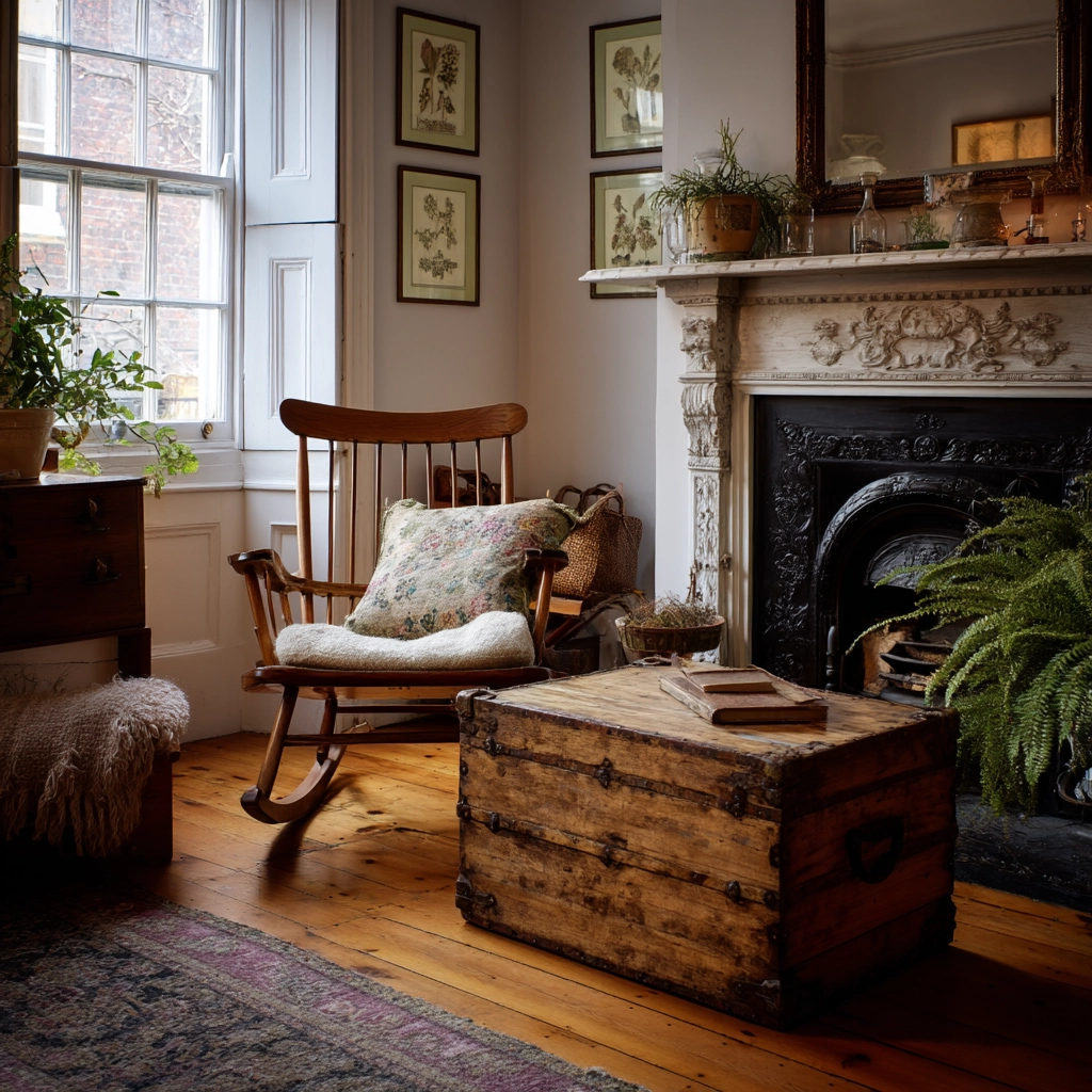 antique living room 16