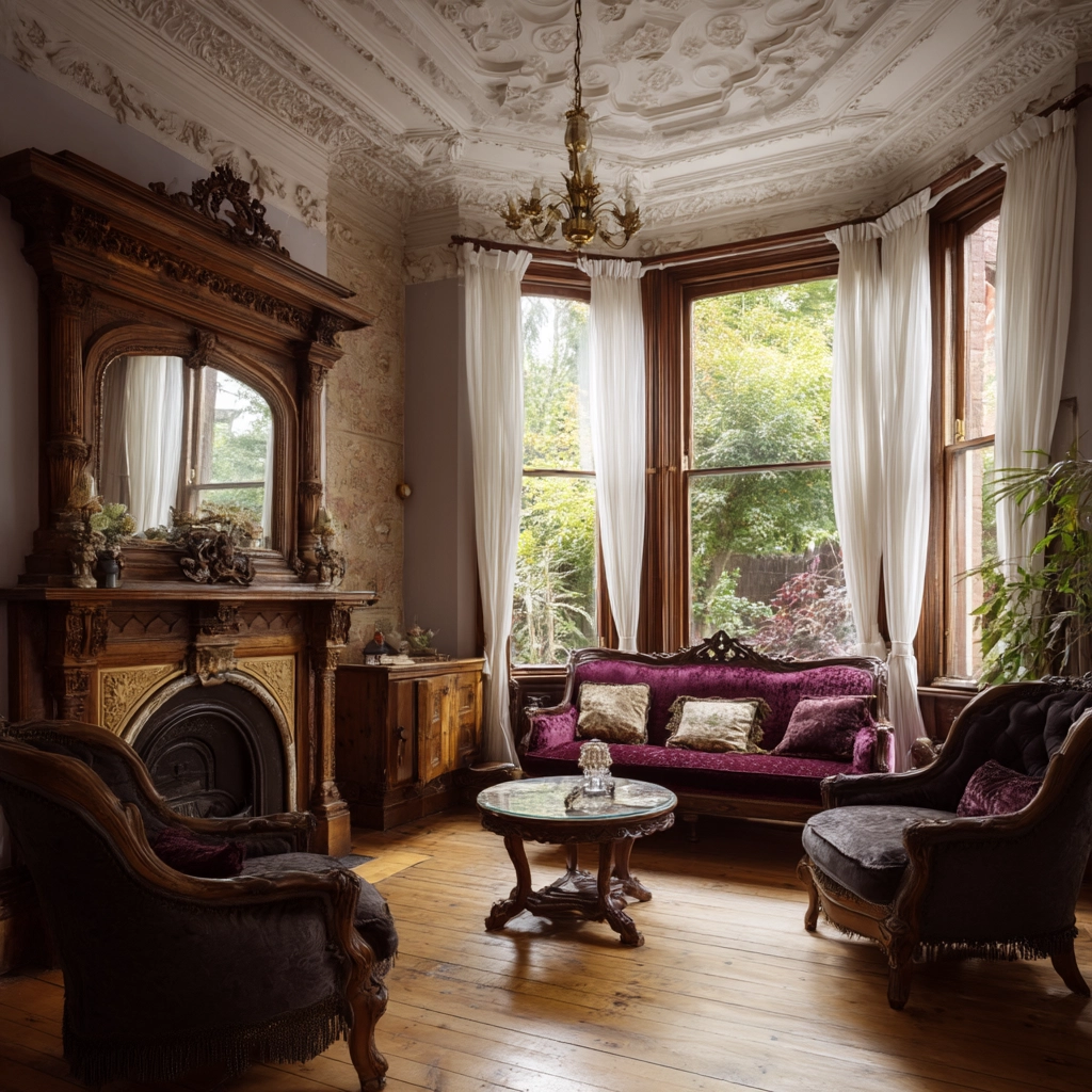 antique living room 18
