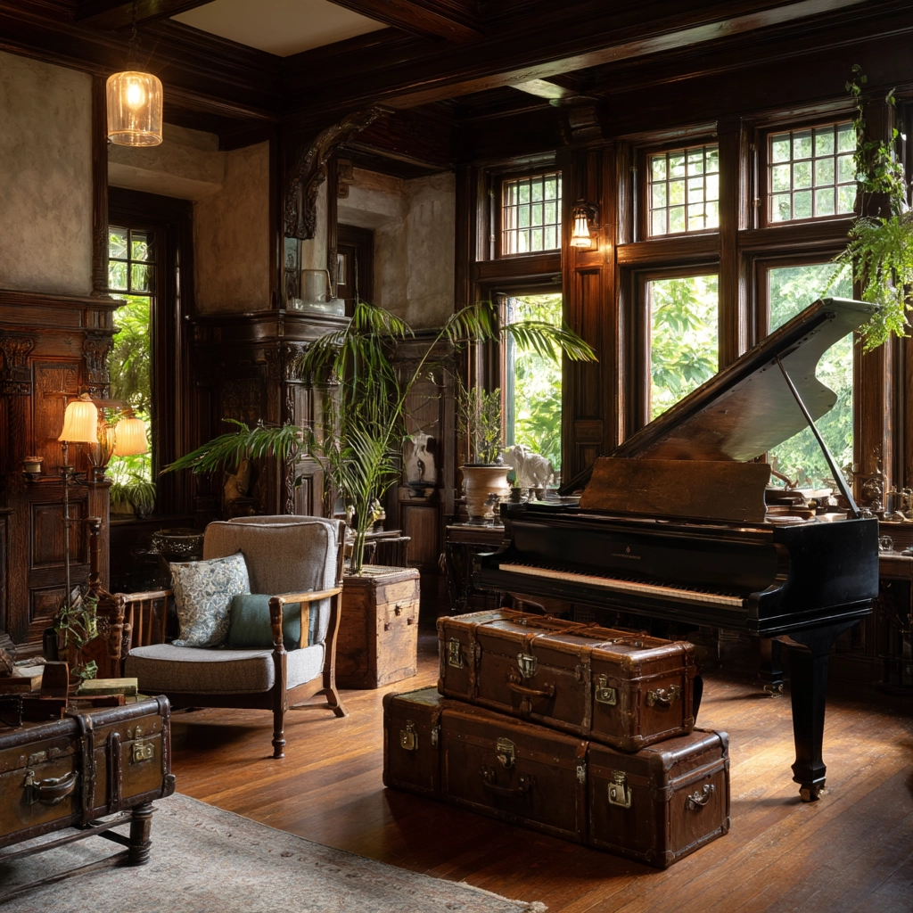 antique living room 24