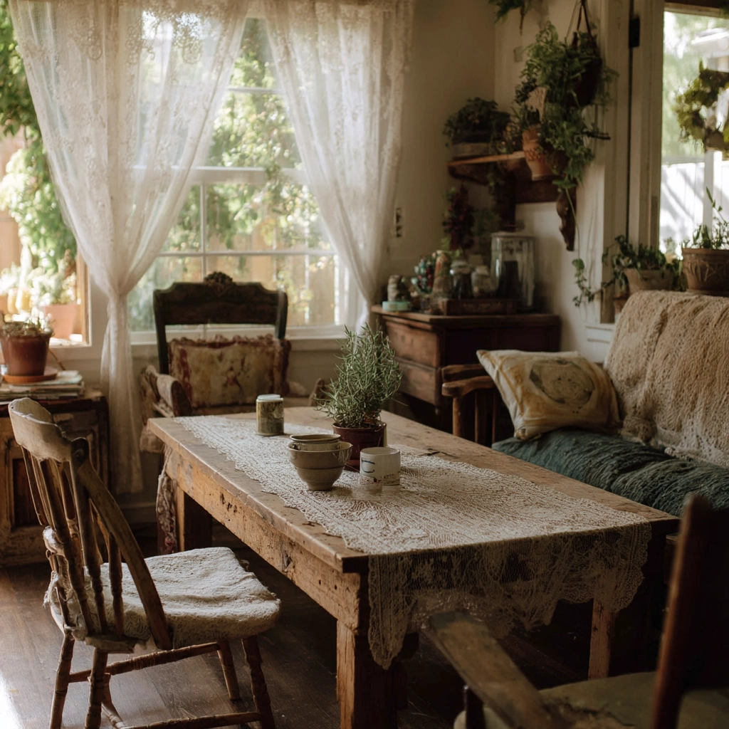 antique living room 26