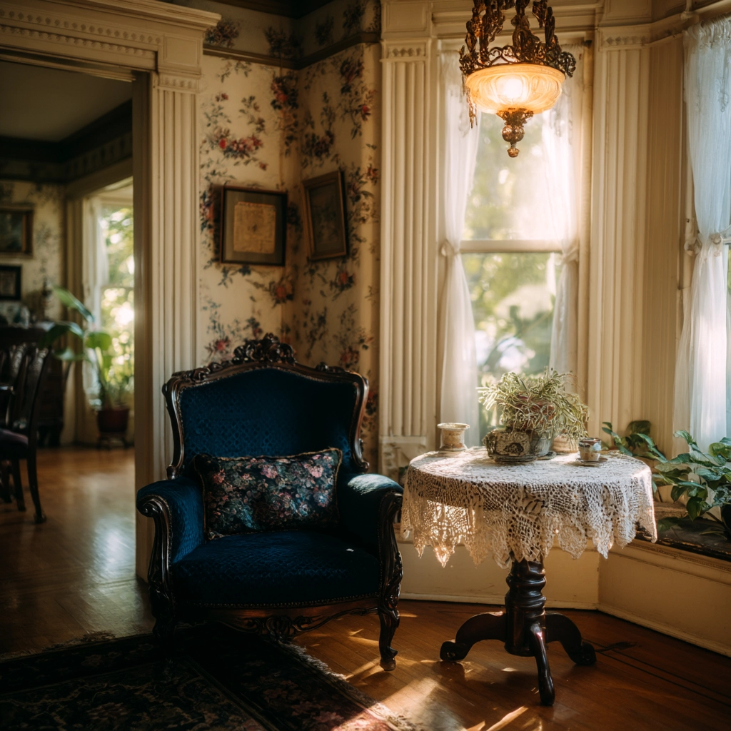 antique living room 30