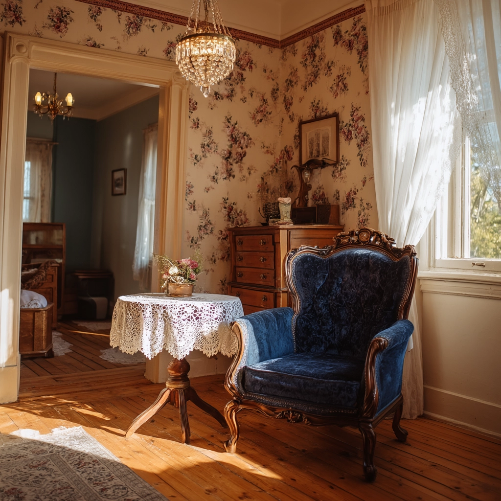 antique living room 32
