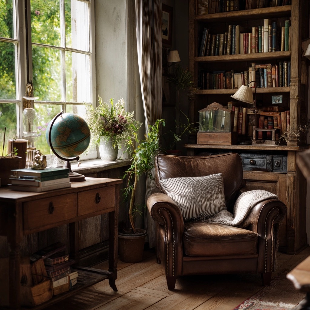 antique living room 37