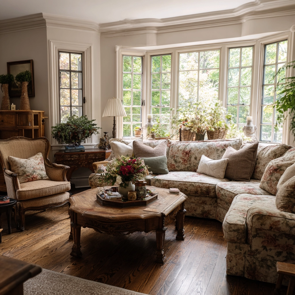 antique living room 49