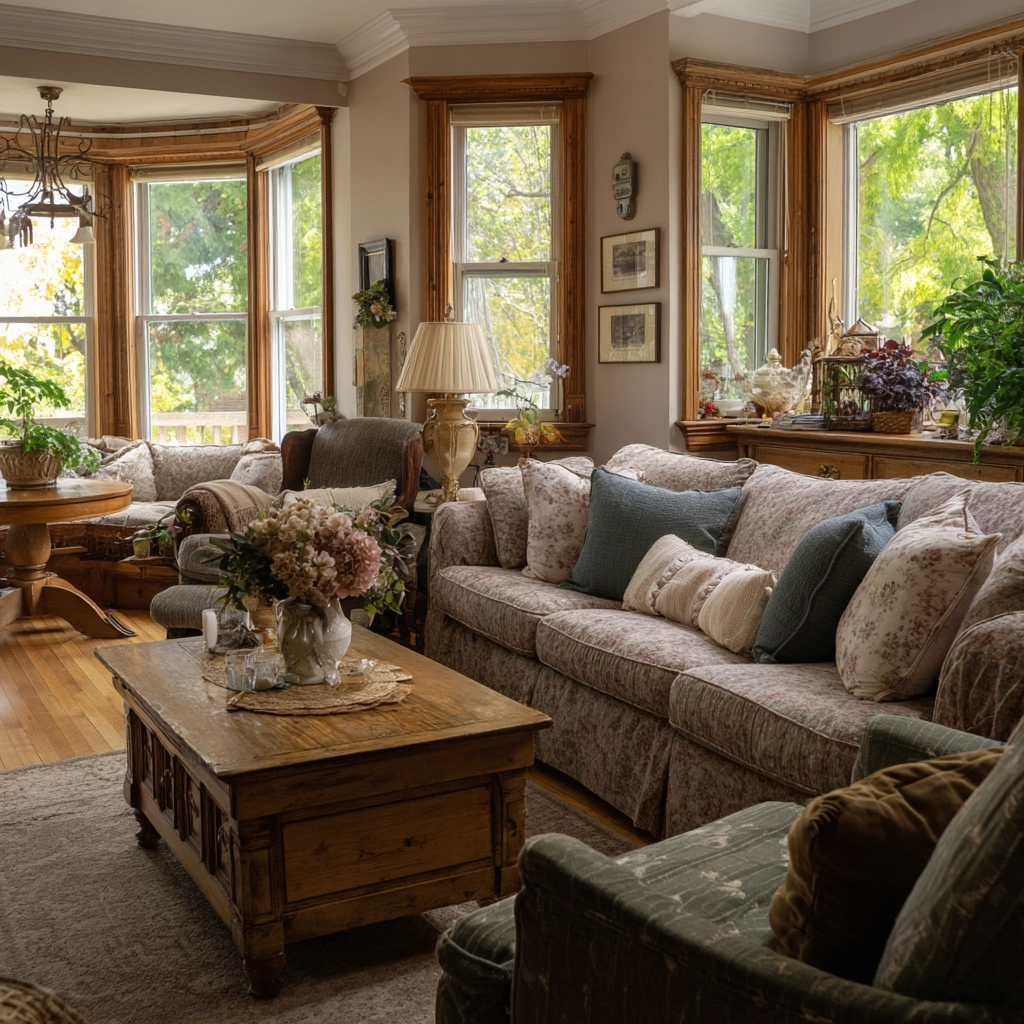 antique living room 52