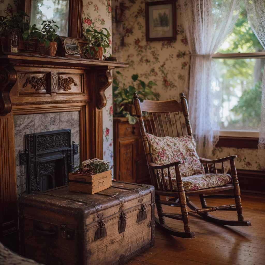 antique living room 57