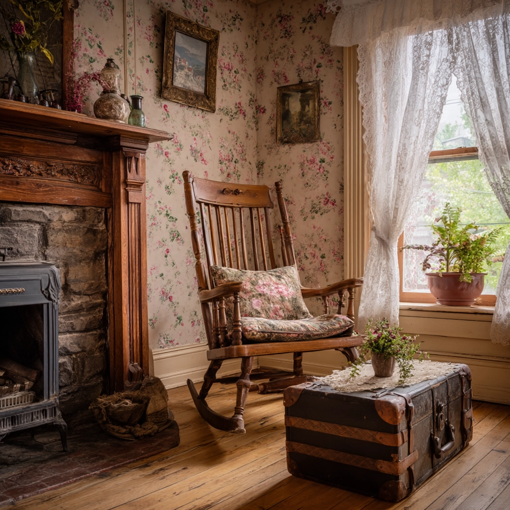 antique living room 59