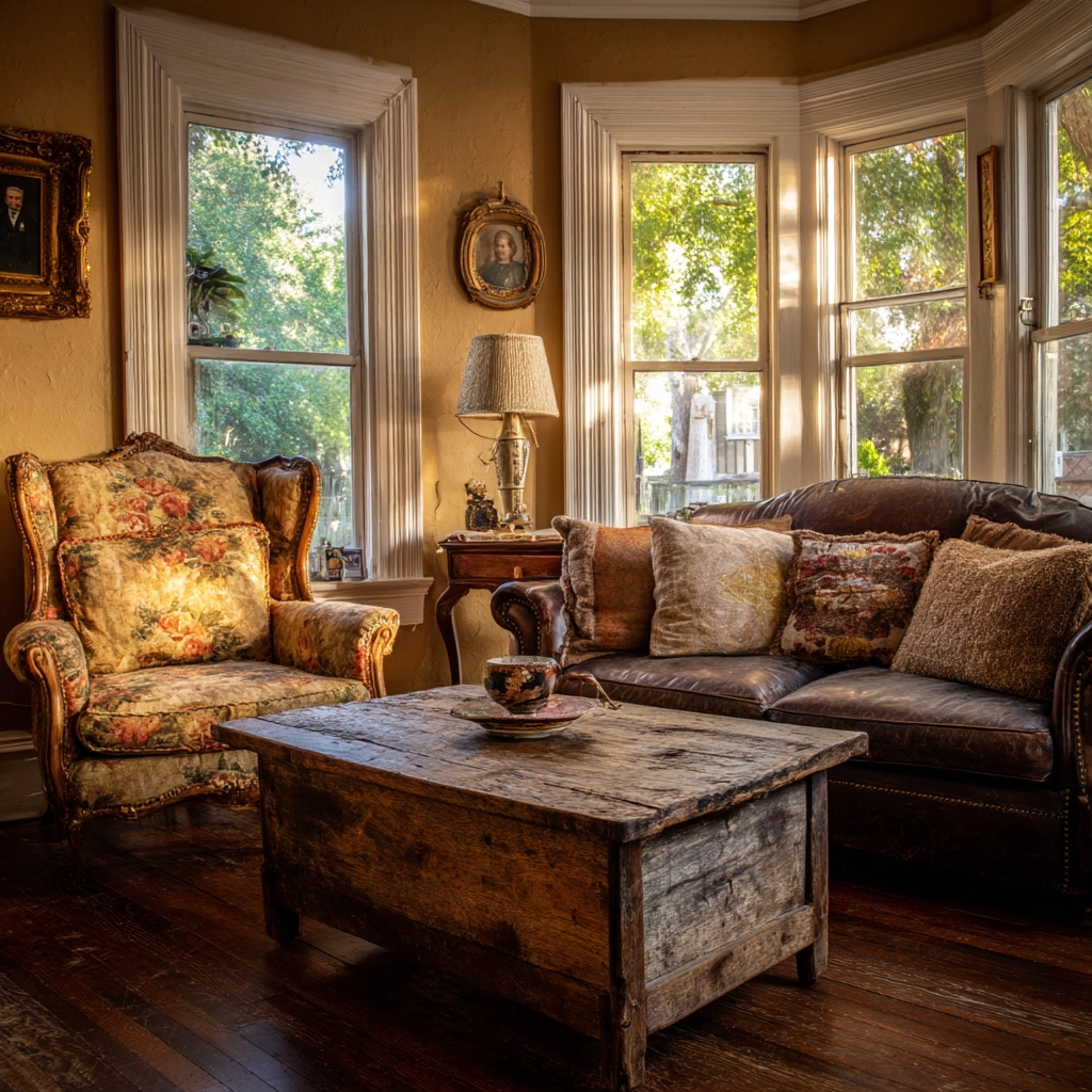 antique living room 6