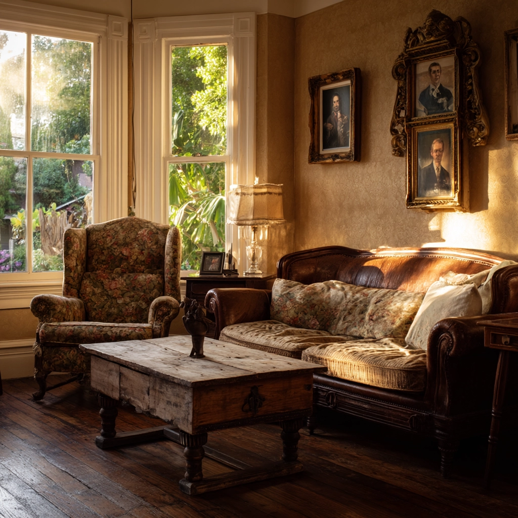 antique living room 7
