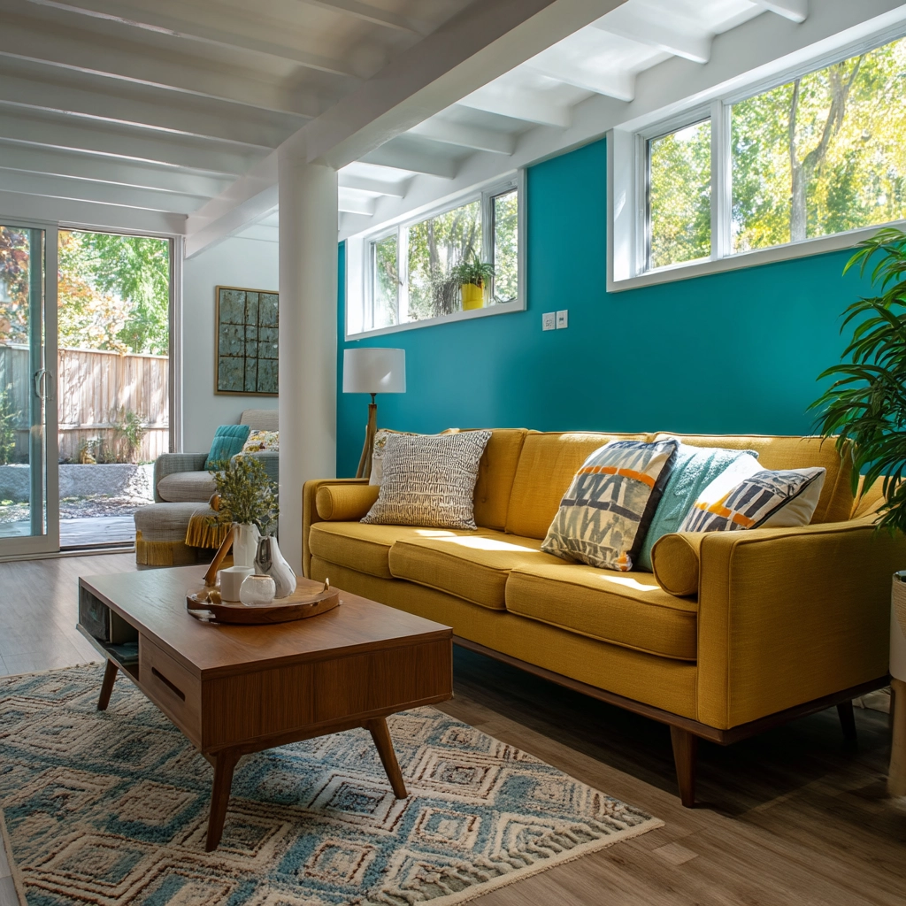 basement living room ideas 35