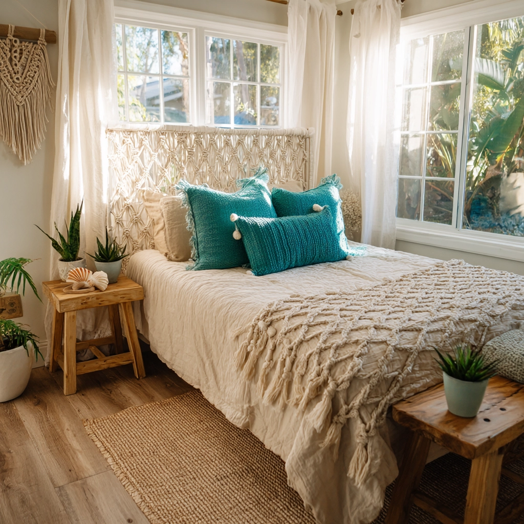 beachy boho bedroom 2