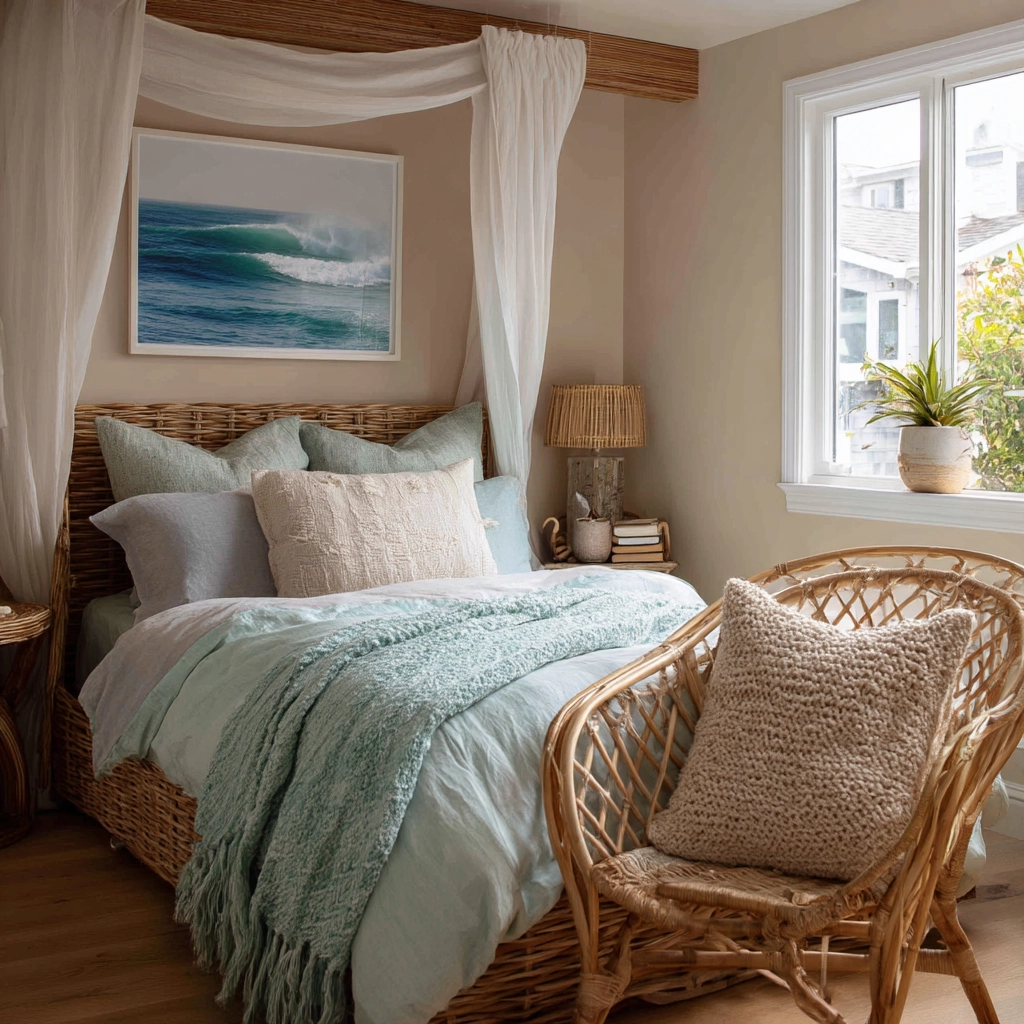 beachy boho bedroom 5