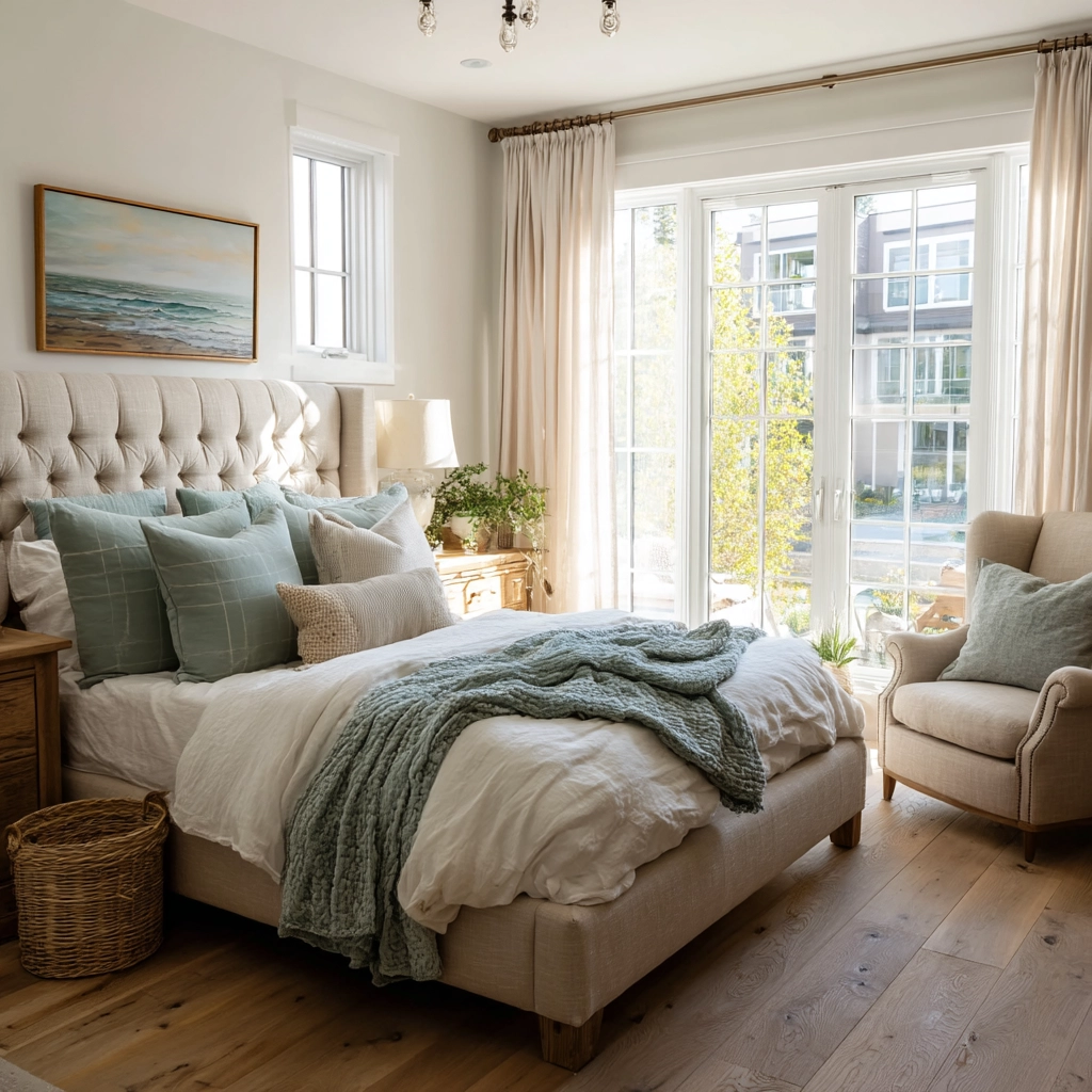 beachy boho bedroom 52