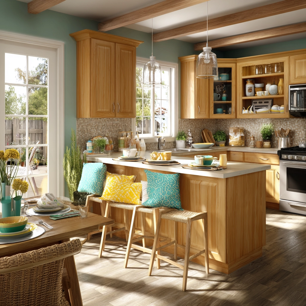 birch kitchen cabinets 24