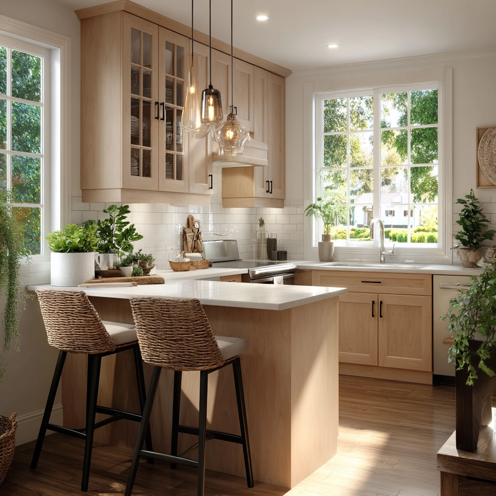 birch kitchen cabinets 59