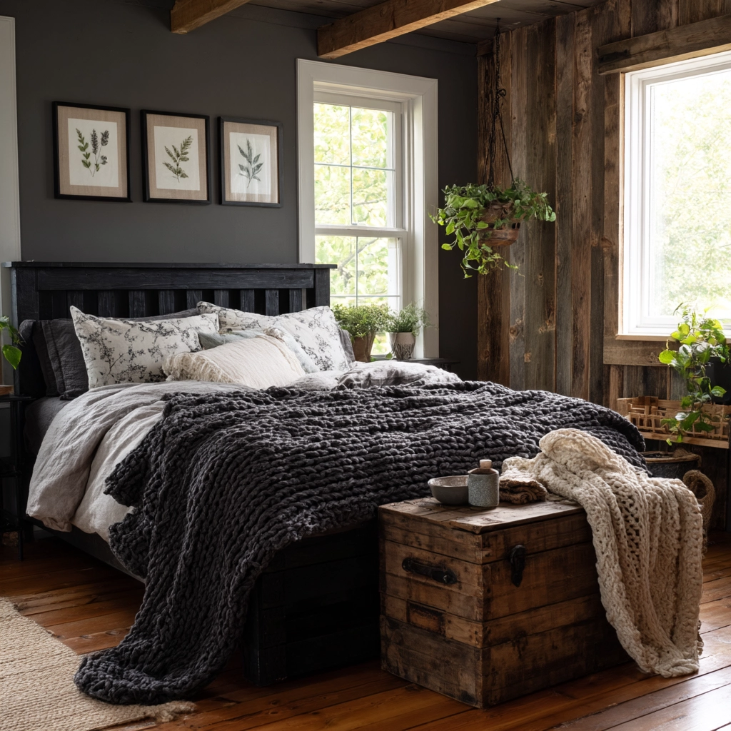 black bedroom ideas 13