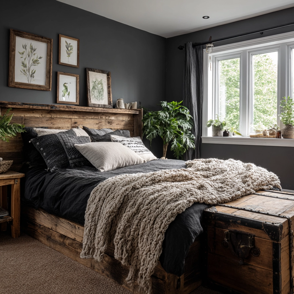 black bedroom ideas 14