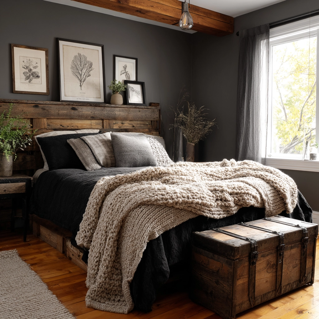 black bedroom ideas 15