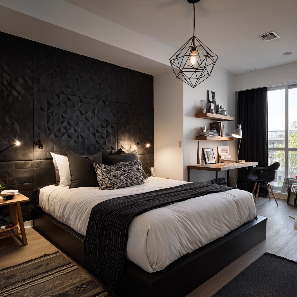 black bedroom ideas 17
