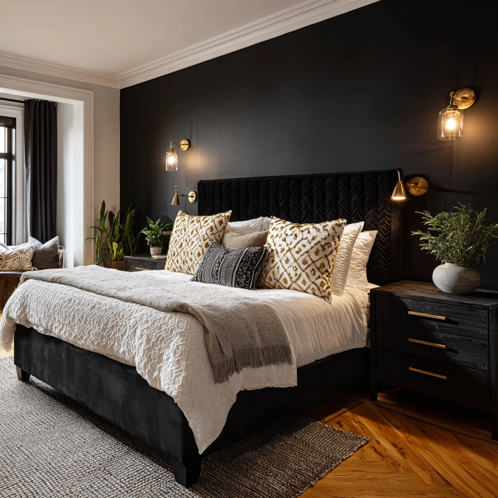 black bedroom ideas 2
