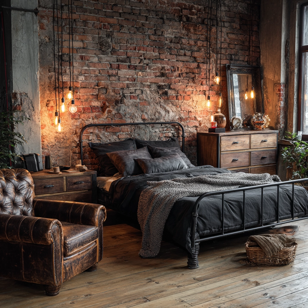 black bedroom ideas 48