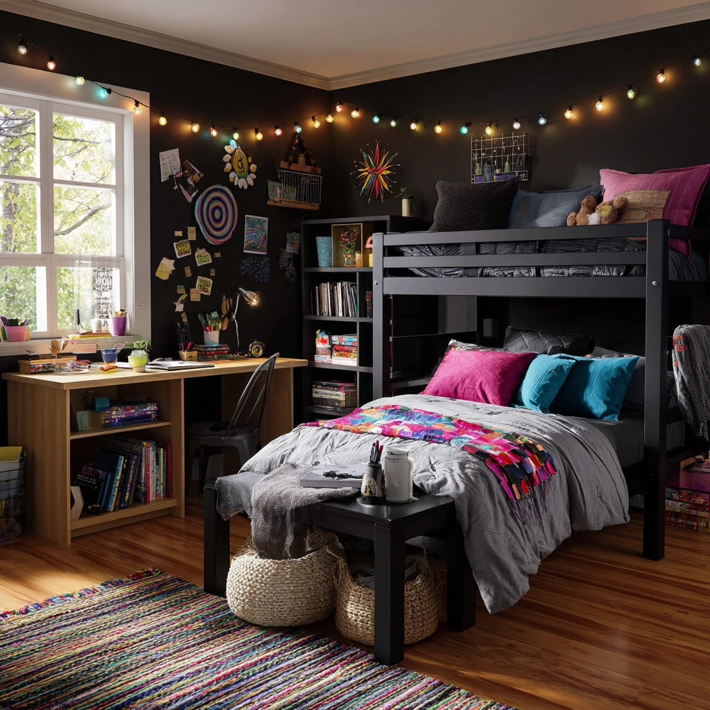 black bedroom ideas 55