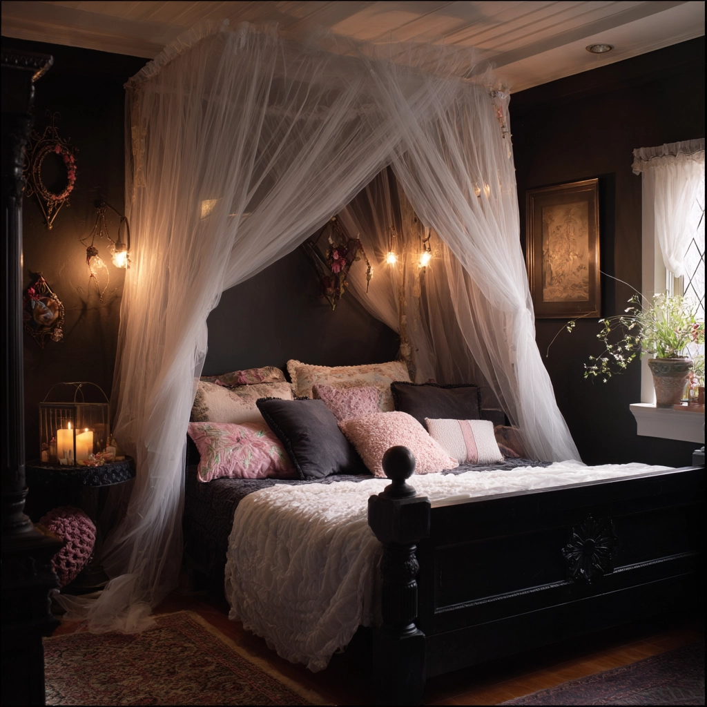 black bedroom ideas 60