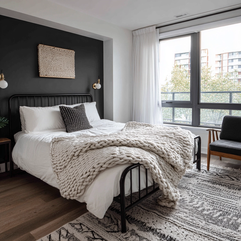 black bedroom ideas 7