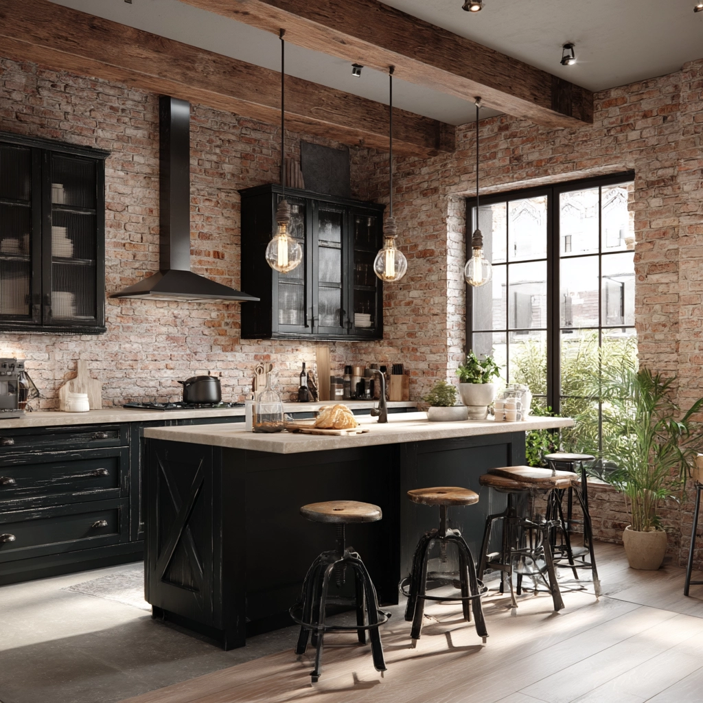 black kitchen cabinets 11