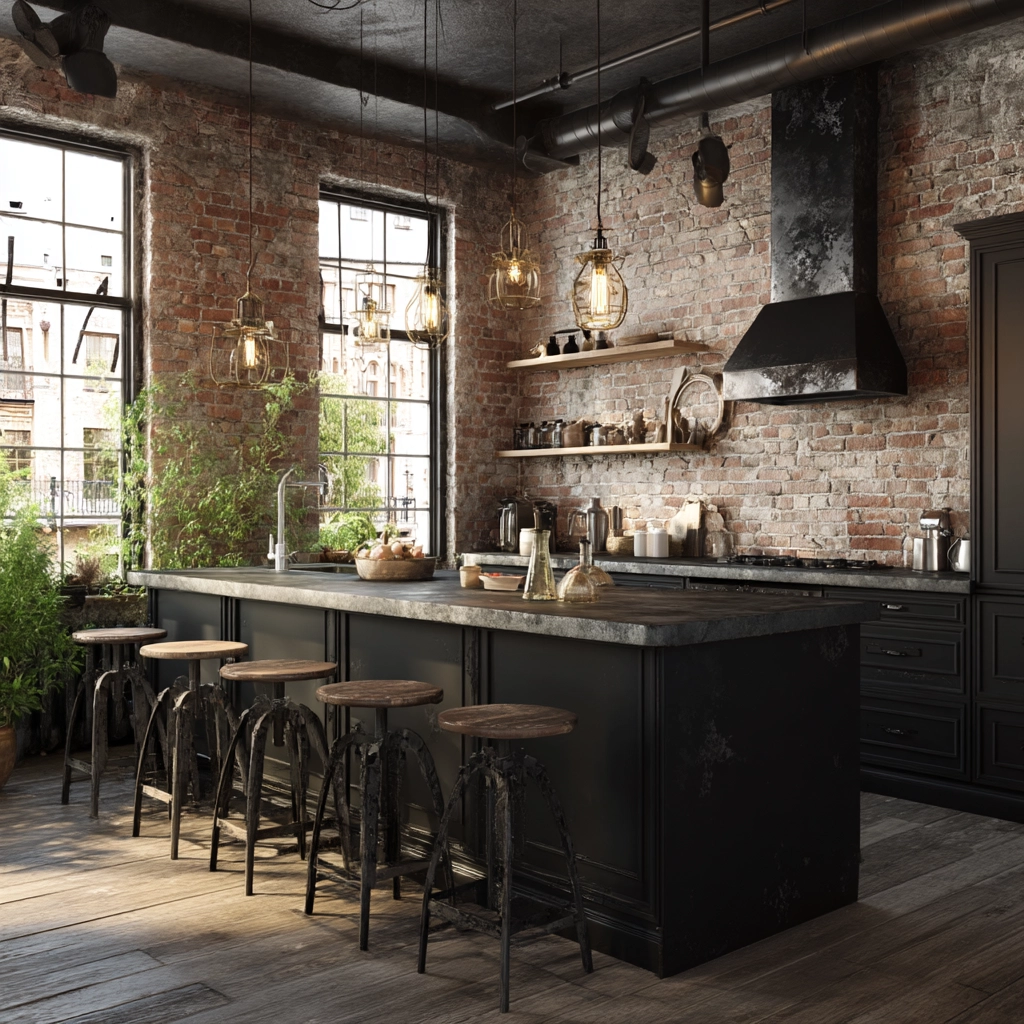 black kitchen cabinets 12