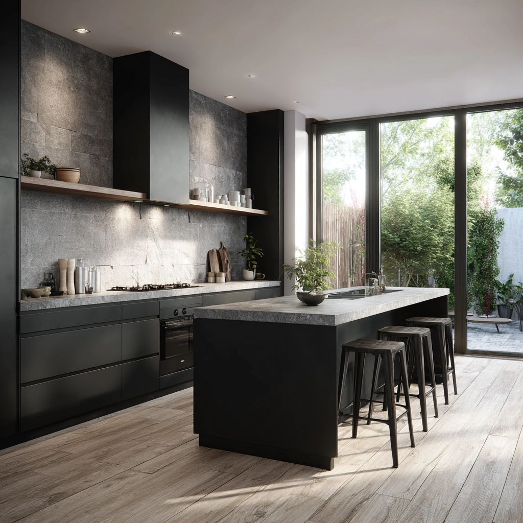 black kitchen cabinets 21