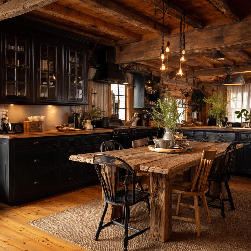 black kitchen cabinets 27