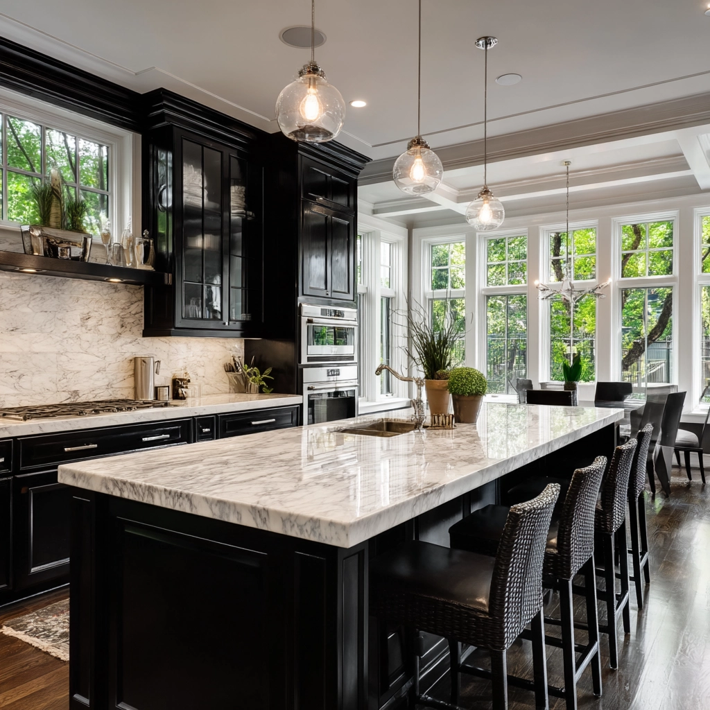 black kitchen cabinets 29