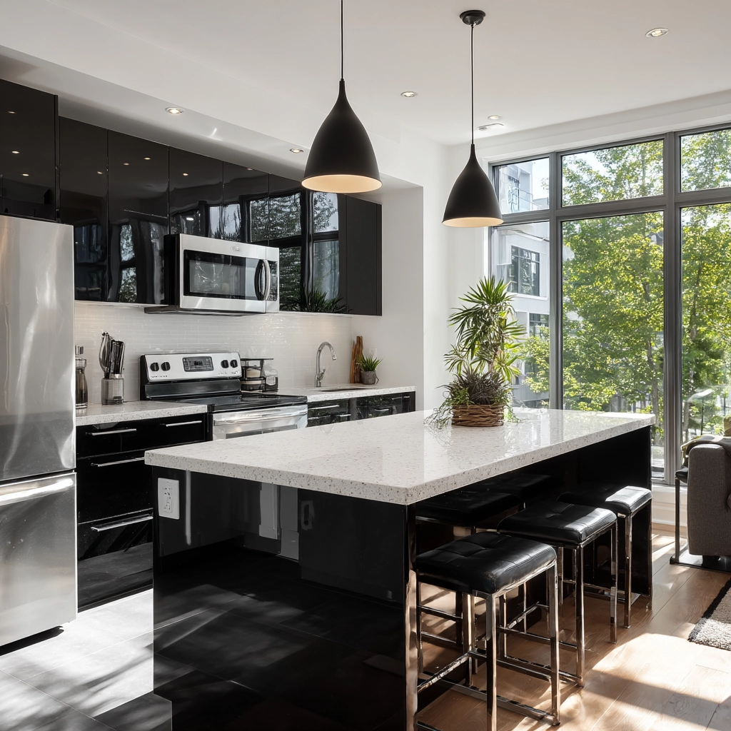 black kitchen cabinets 3