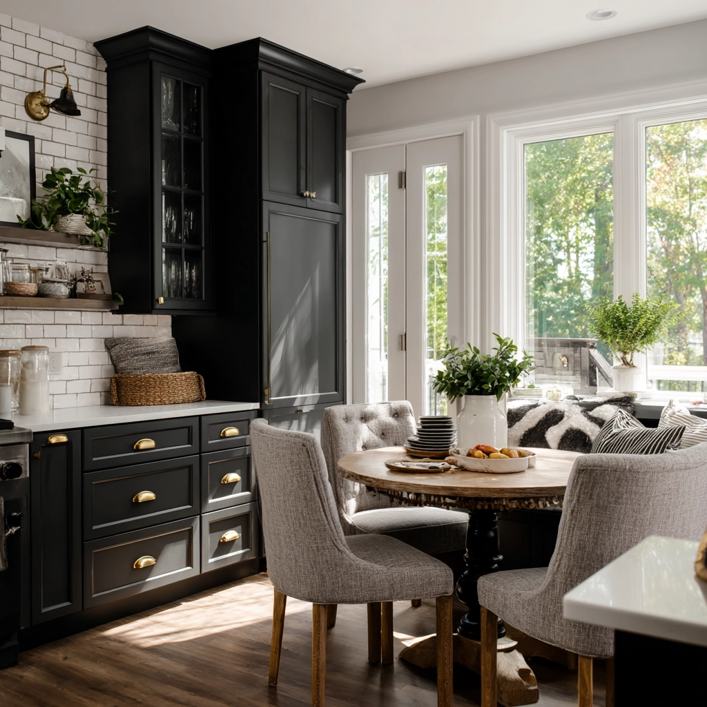 black kitchen cabinets 33