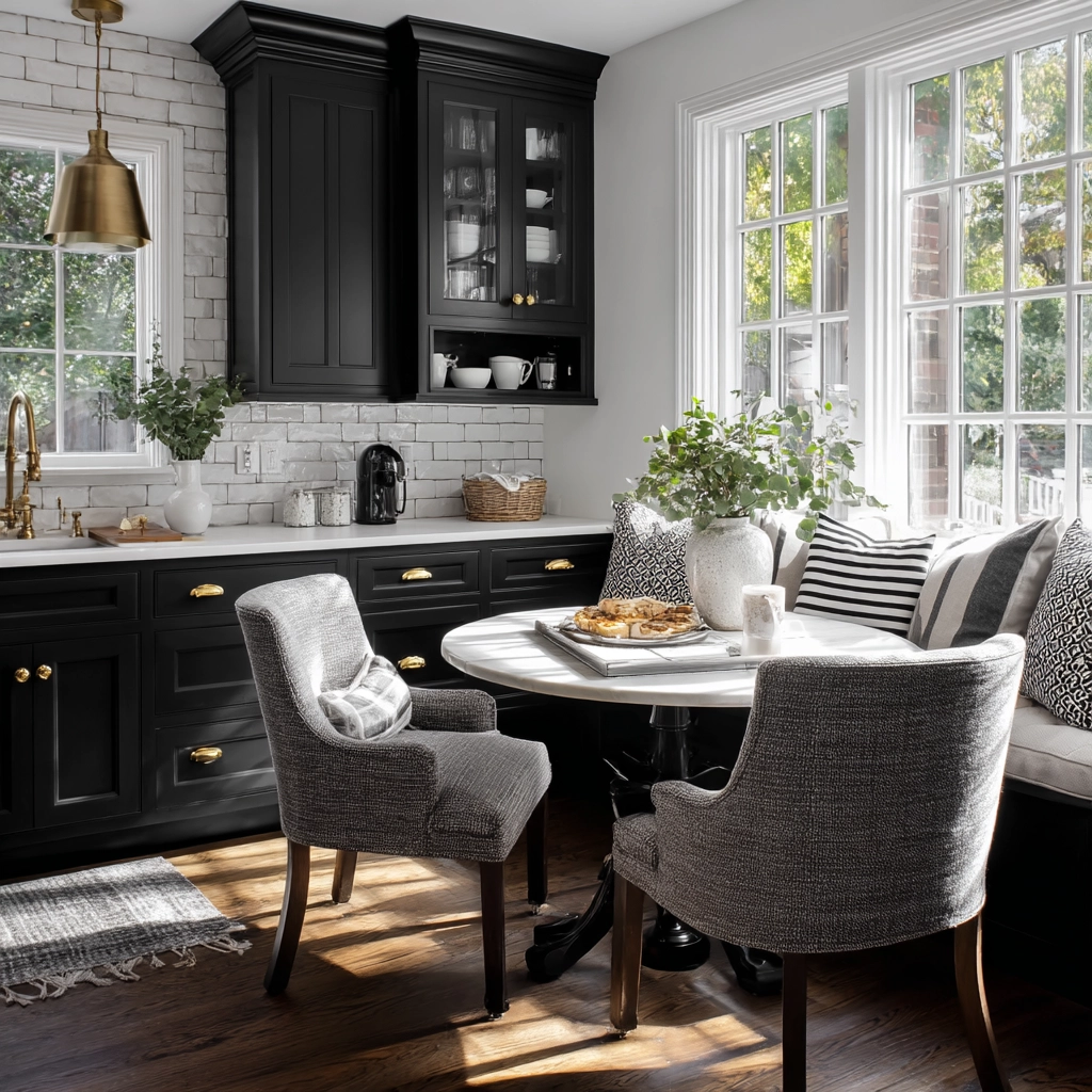 black kitchen cabinets 36