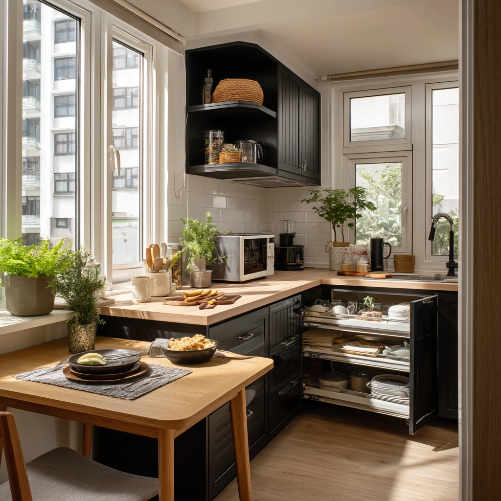 black kitchen cabinets 37