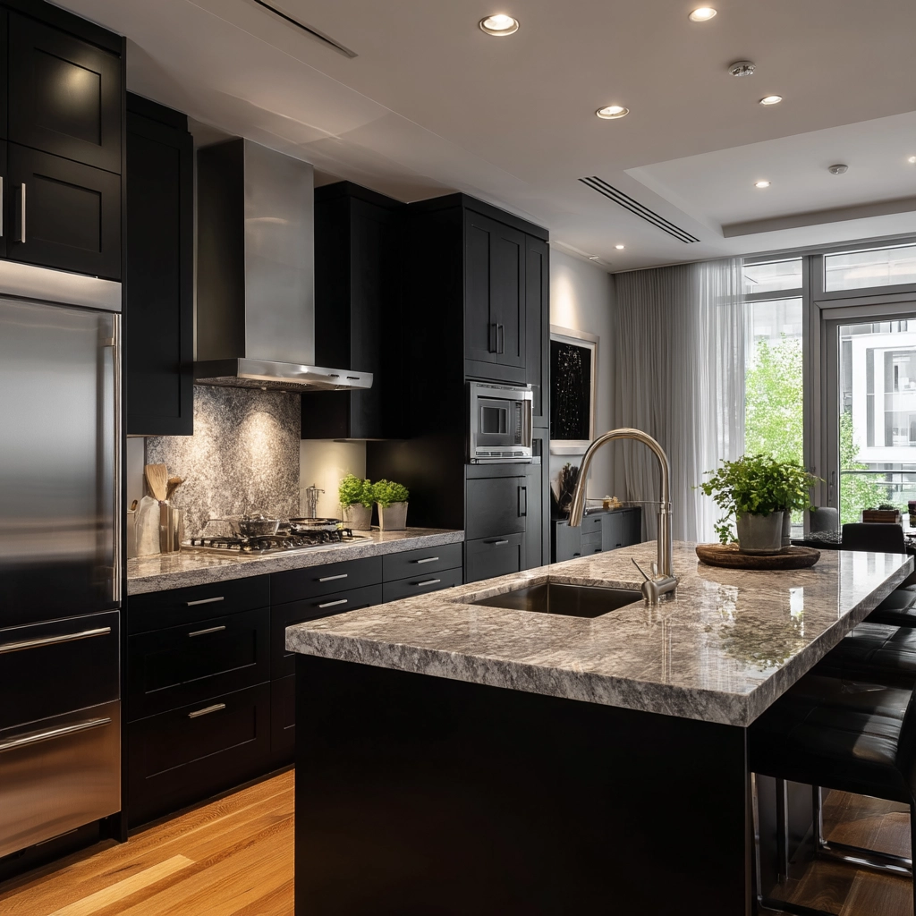 black kitchen cabinets 47