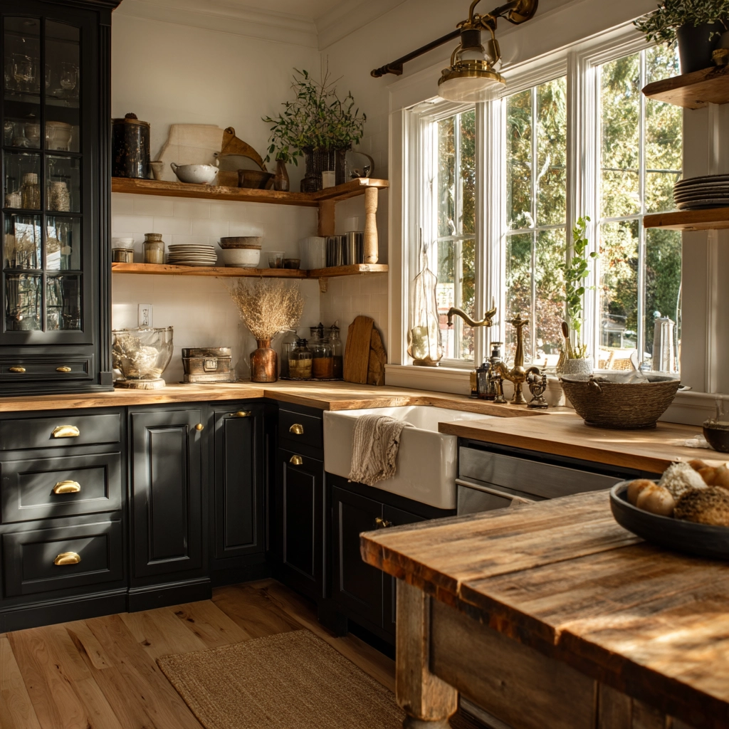 black kitchen cabinets 5