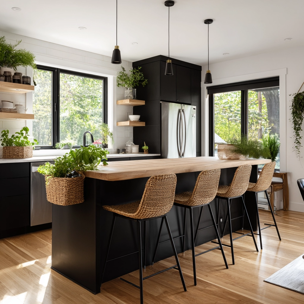 black kitchen cabinets 56