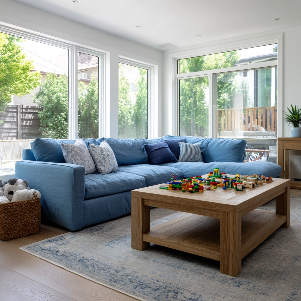 blue couch living room 27