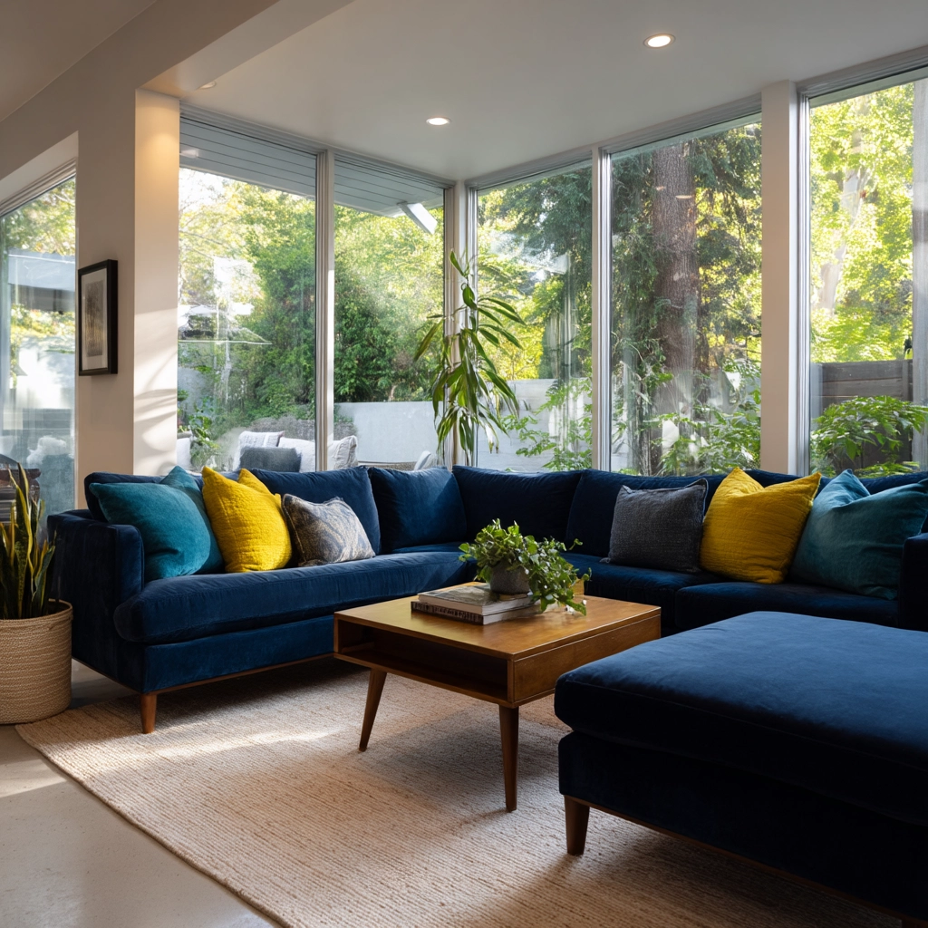 blue couch living room 4