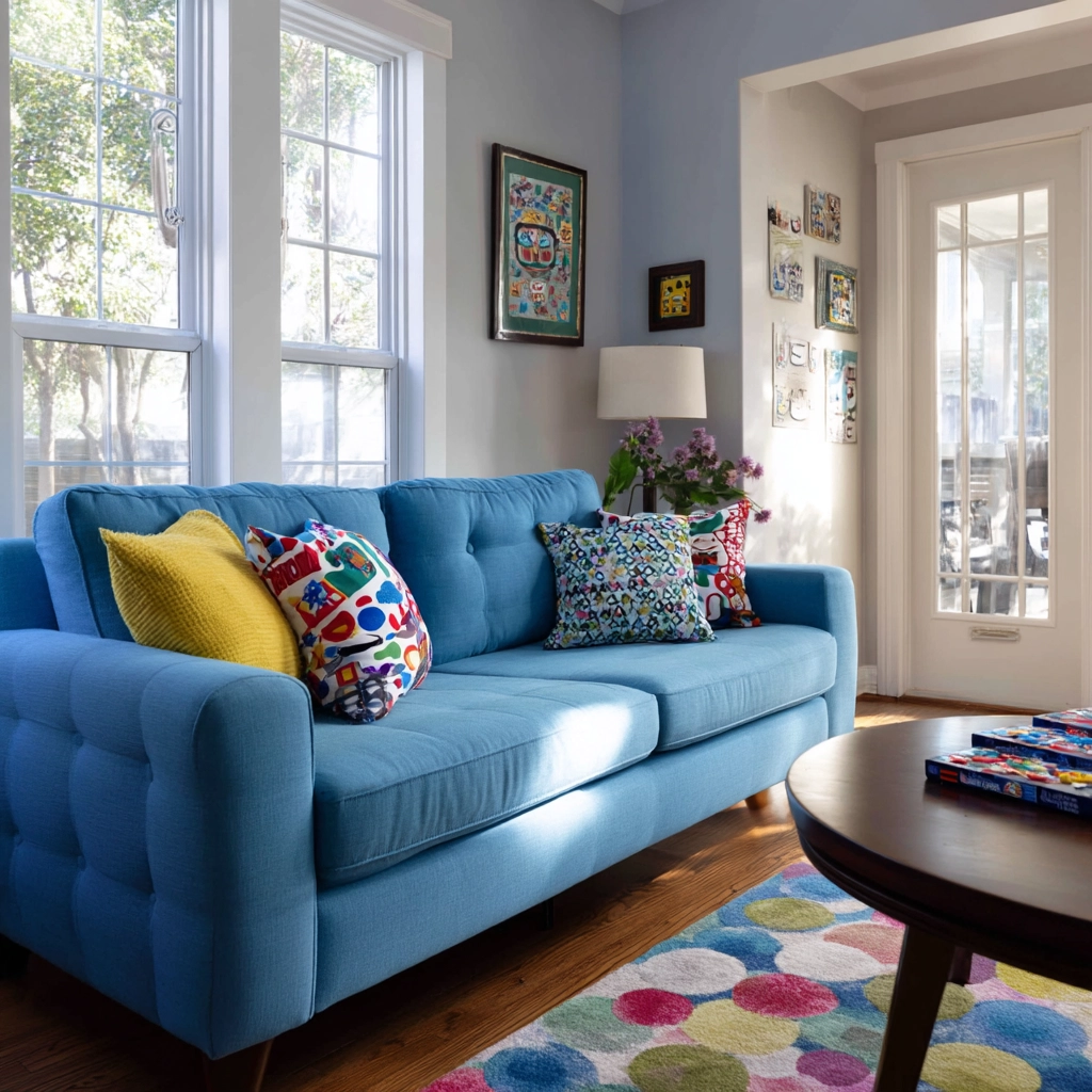 blue couch living room 45