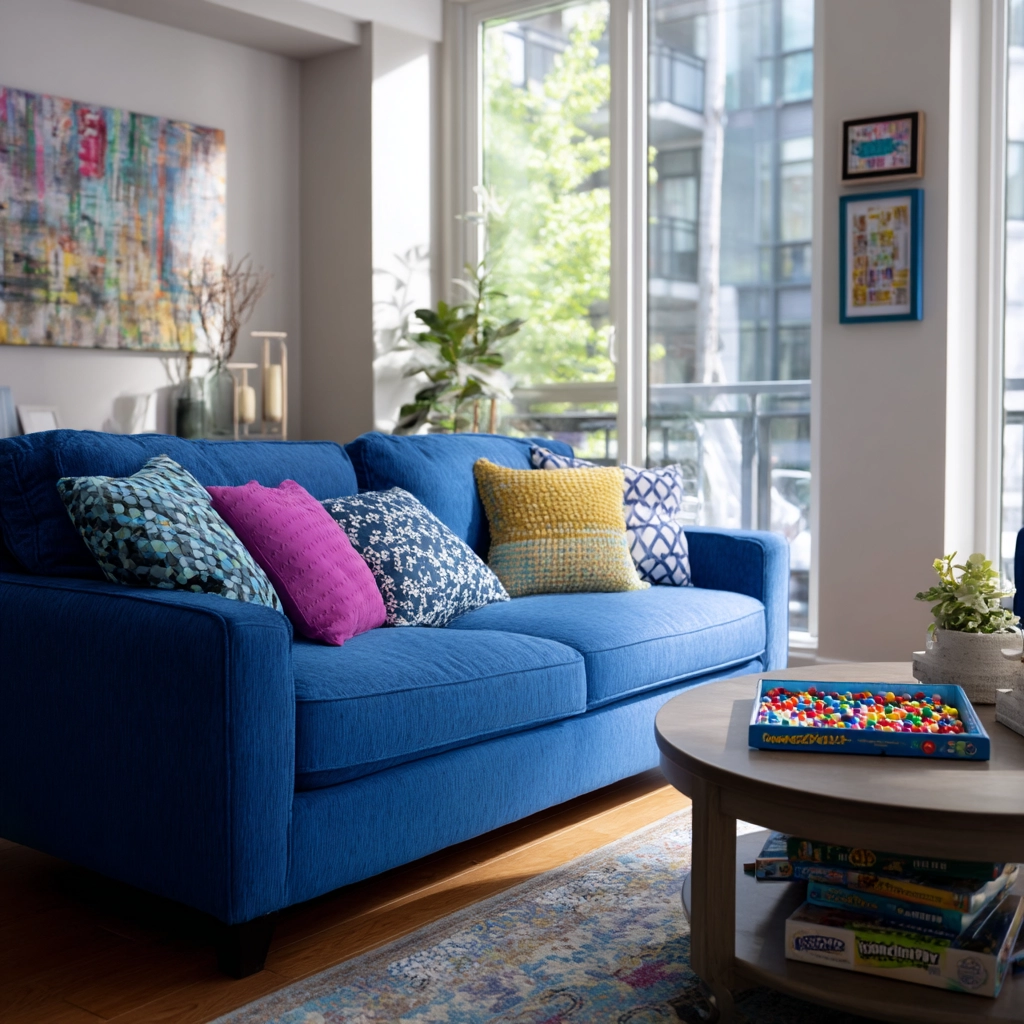 blue couch living room 46