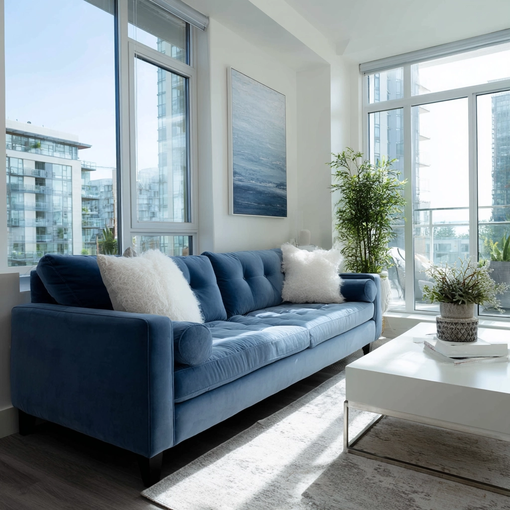 blue couch living room 52