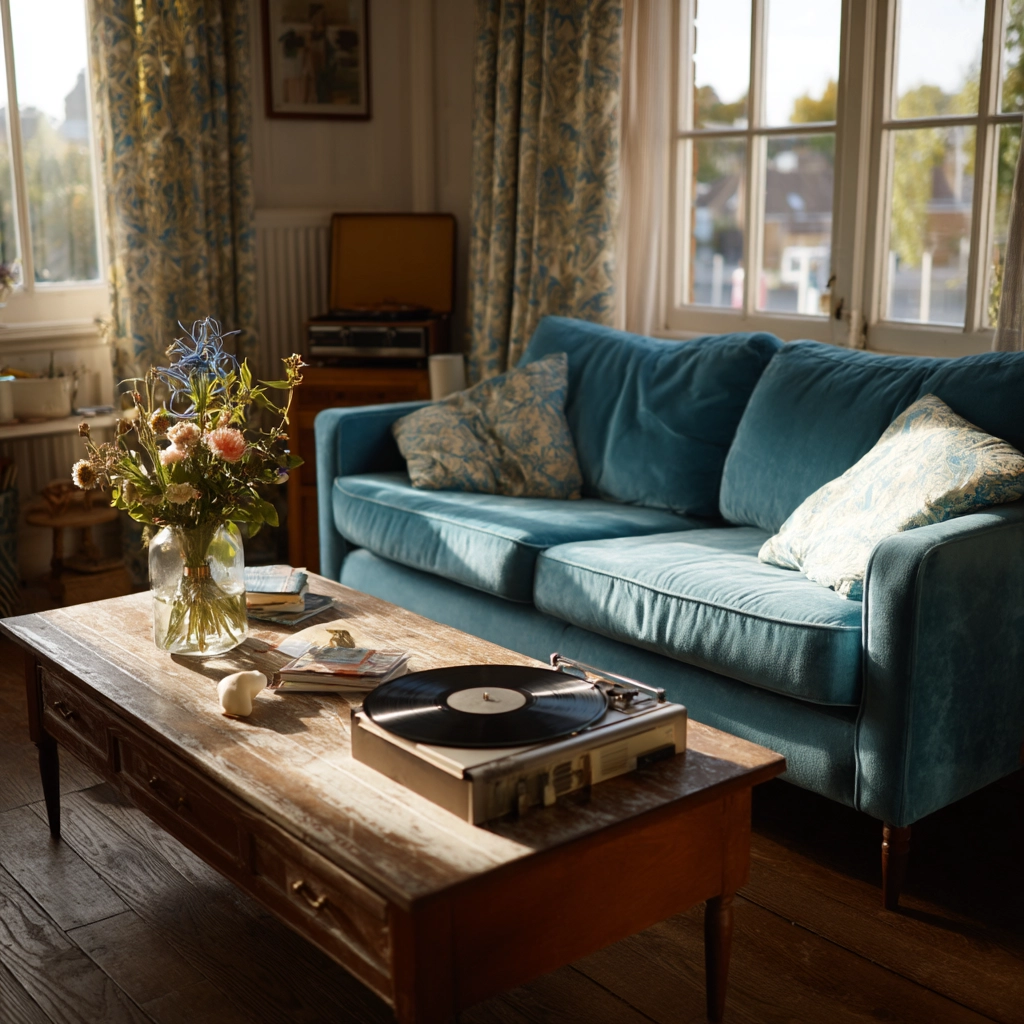 blue couch living room 57