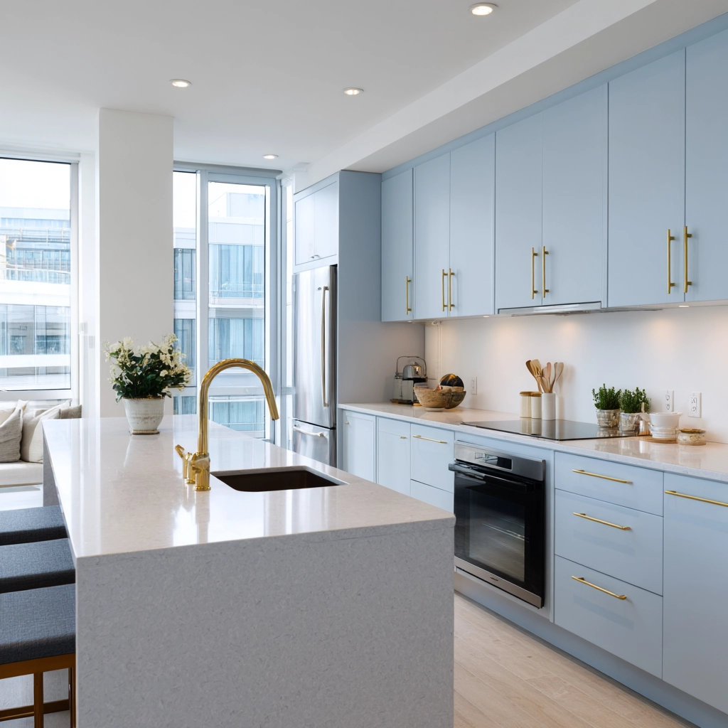 blue kitchen cabinets 11